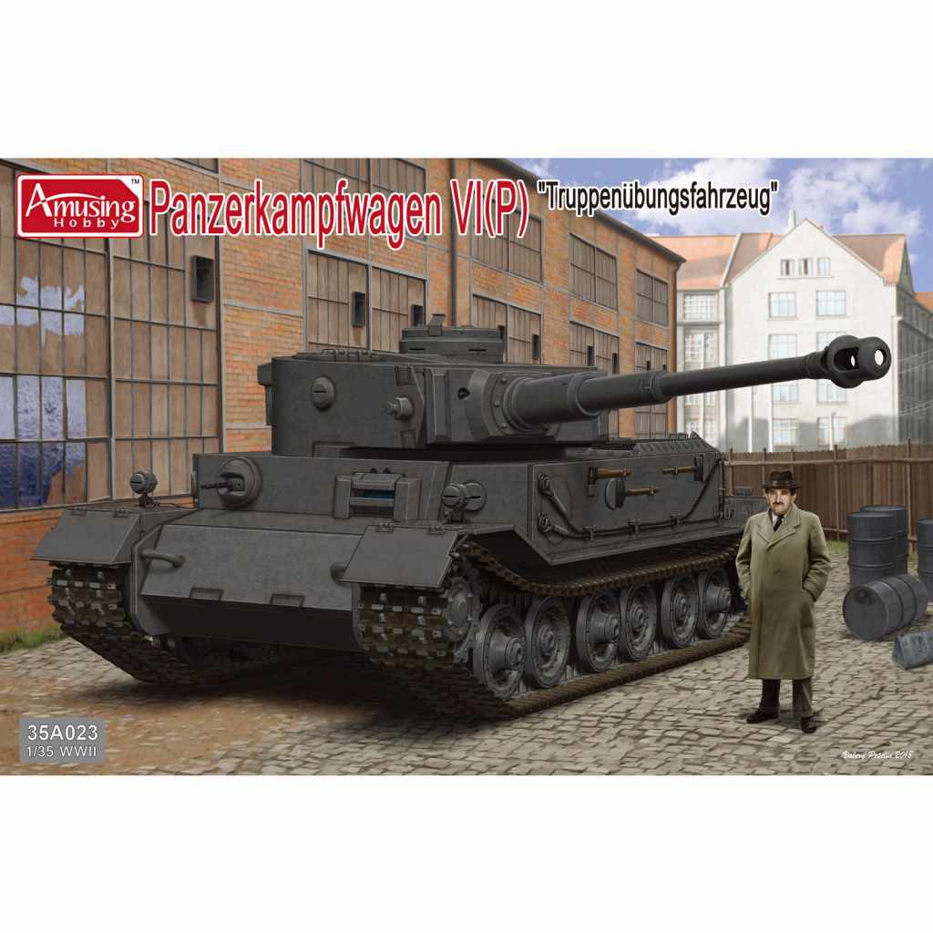 【新製品】35A023 ドイツ重戦車 ティーガー(P)