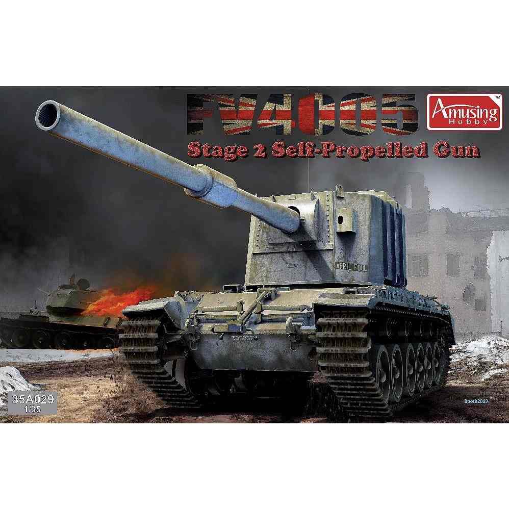 【新製品】35A029 イギリス重対戦車自走砲 FV4005 Stage2