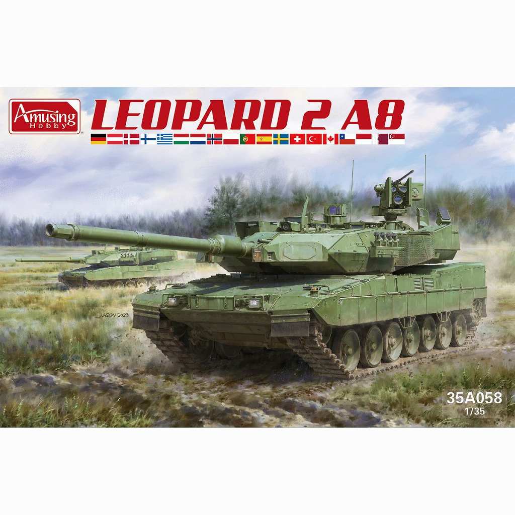 【新製品】35A058 1/35 レオパルト2 A8