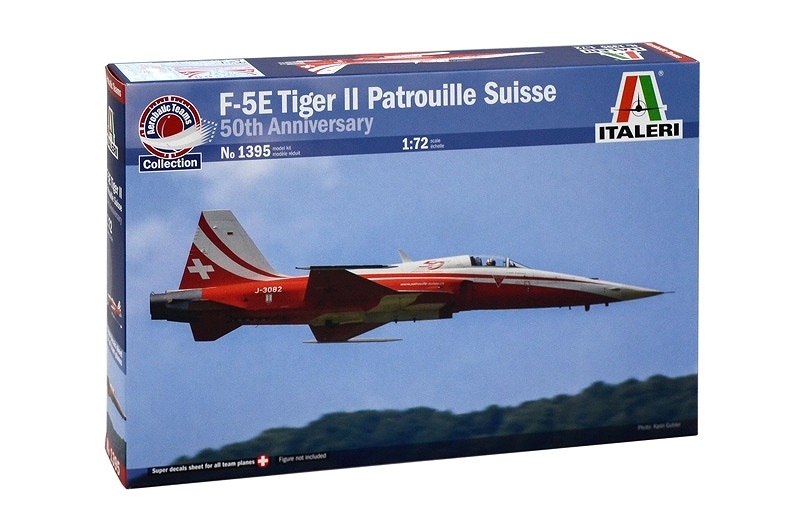 【新製品】1395)ノースロップ F-5E タイガーII パトルイユ・スイス 50周年記念塗装