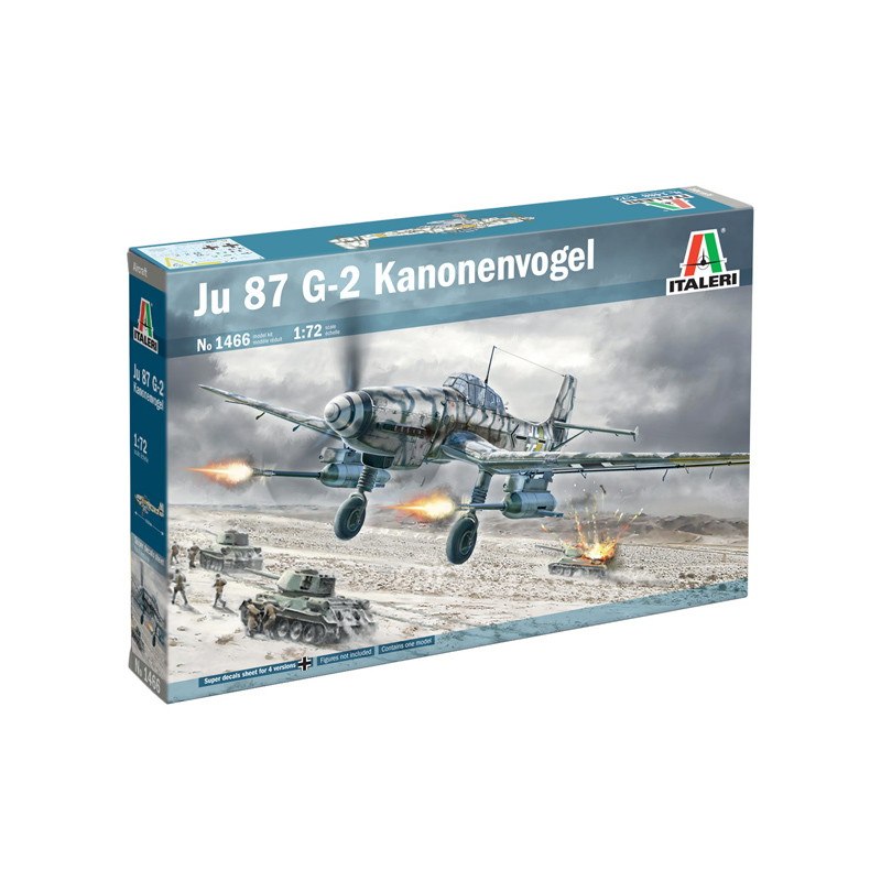 【再入荷】1466 ユンカース Ju87G-2 カノンフォーゲル