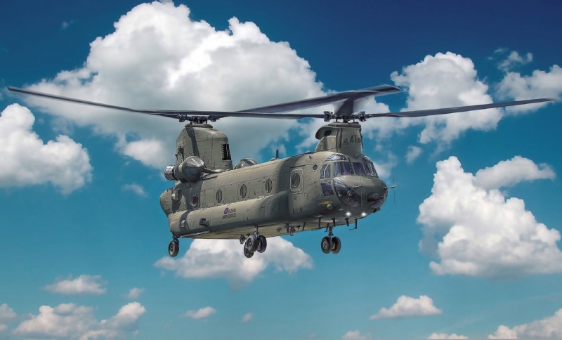 【新製品】2779 ボーイング HC.2/CH-47F チヌーク 陸上自衛隊/イギリス空軍/アメリカ陸軍