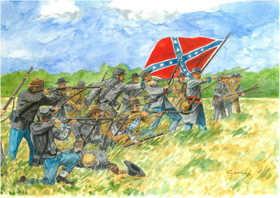 【新製品】6178)南北戦争 南軍歩兵