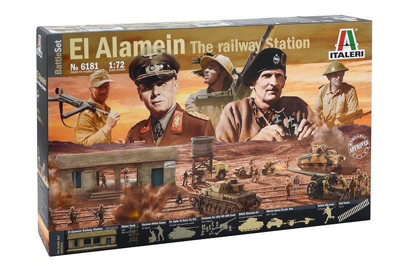 【新製品】6181)WWII エル・アラメイン 鉄道駅 バトルセット