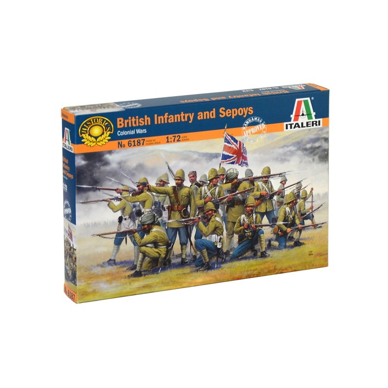 【新製品】6187 植民地戦争 イギリス歩兵 & インド人傭兵