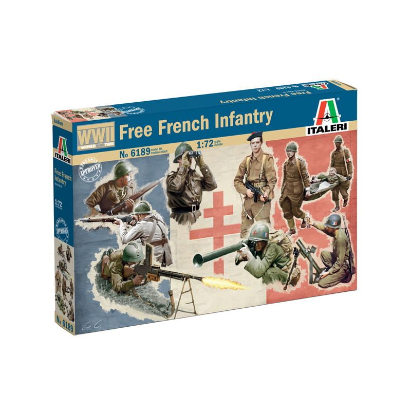 【新製品】6189)WWII 自由フランス軍歩兵