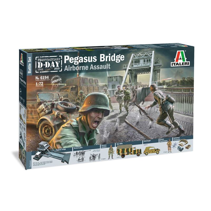 【新製品】6194 WWII ペガサス橋の戦い D-DAY ノルマンディ上陸作戦 75周年記念 バトルセット