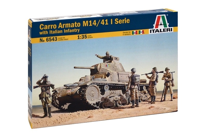 【新製品】6543)カーロ・アルマート M14/41 I セリエ w/イタリア歩兵