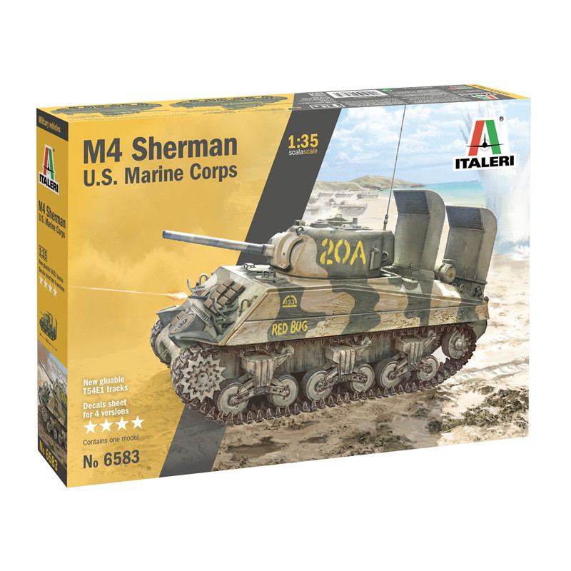 【再入荷】6583 M4A2 シャーマン アメリカ海兵隊