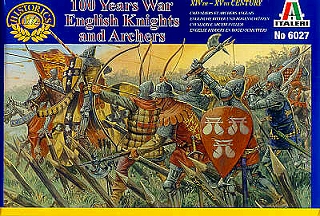 【再入荷】6027 100年戦争 イギリス軍戦士