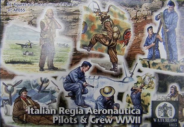 【新製品】AP055)WWII イタリア空軍 パイロット&クルー