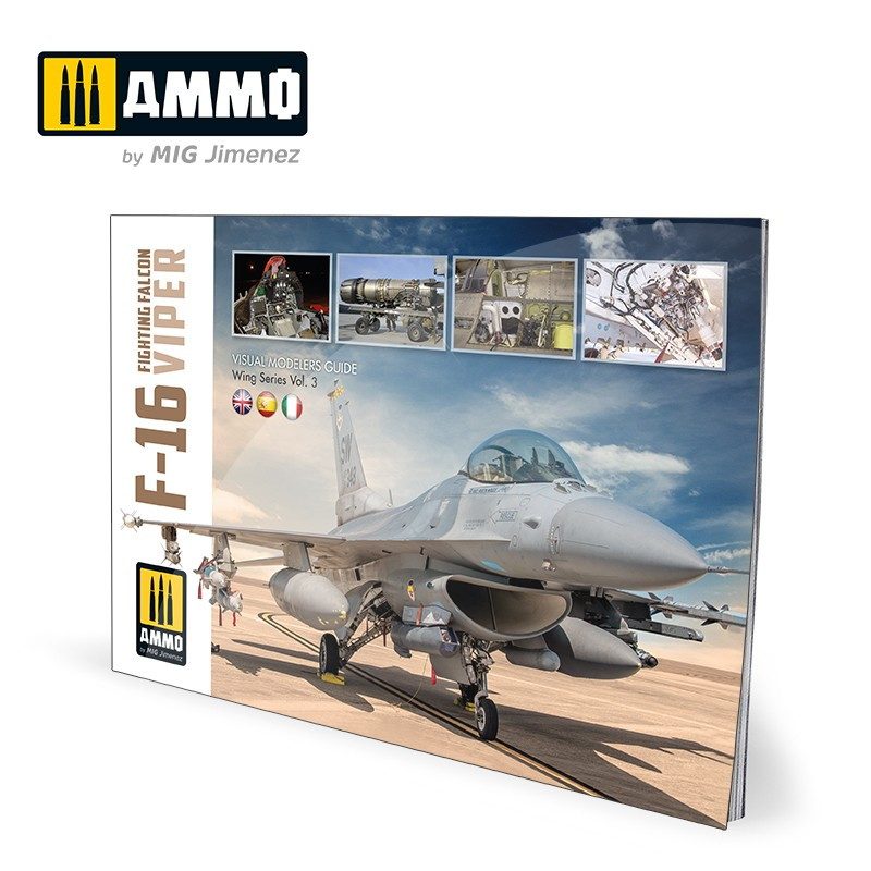 【新製品】A.MIG-6029 F-16 ファイティングファルコン/バイパーモデラーズガイド