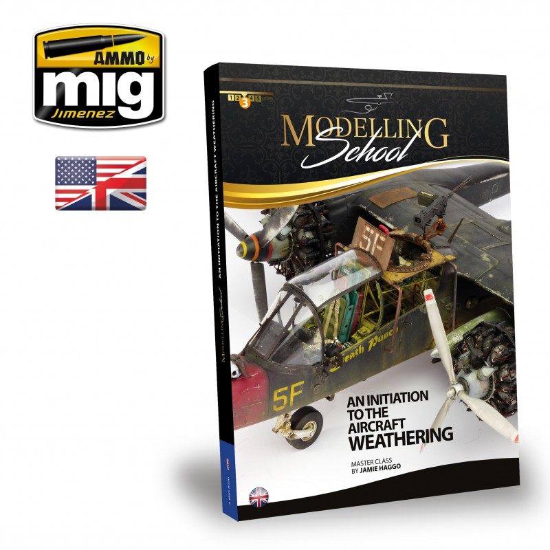 【新製品】A.MIG6030 モデリングスクール　飛行機模型ウェザリングの手ほどき