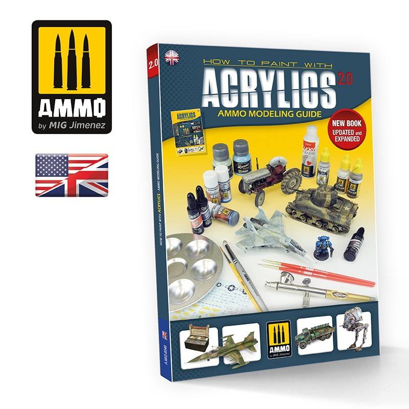 【新製品】A.MIG6046 アクリルの塗装法 2.0 アモ モデリングガイド