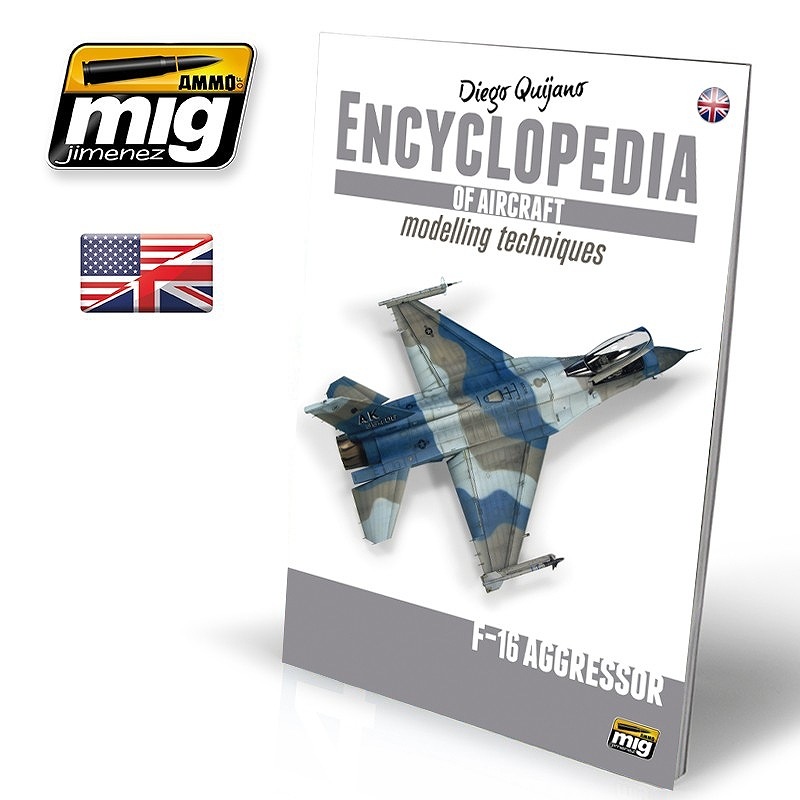 【新製品】A.MIG6055)エンサイクロペディア・オブ・エアクラフト6 エクストラ F-16 アグレッサー