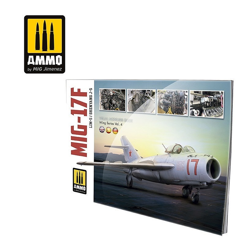 【新製品】A.MIG-6084 ミグ MiG-17F/LIM-5/シェンヤン J-5 フレスコ ビジュアルガイド