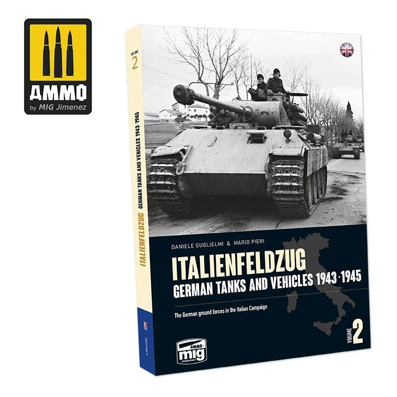 【新製品】A.MIG6263 イタリア戦線：ドイツ軍戦車と車両 1943-1945 Vol.2