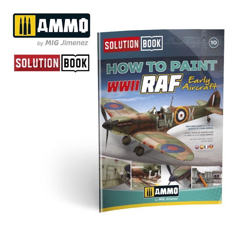 【新製品】A.MIG-6522 ソリューションブック：WWII RAF航空機 (初期)