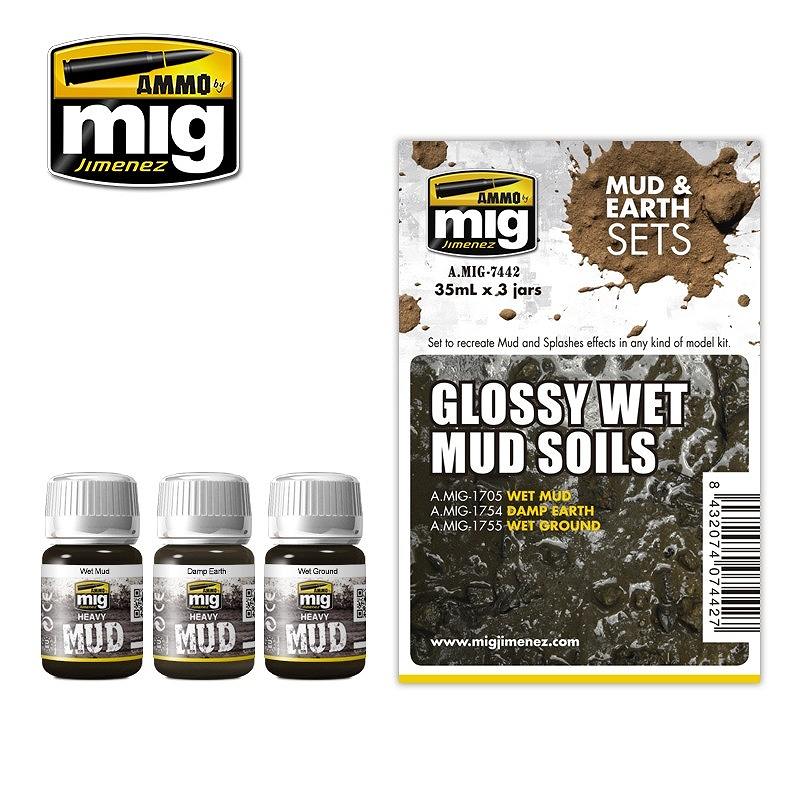 【新製品】A.MIG-7442)光沢のある湿った土