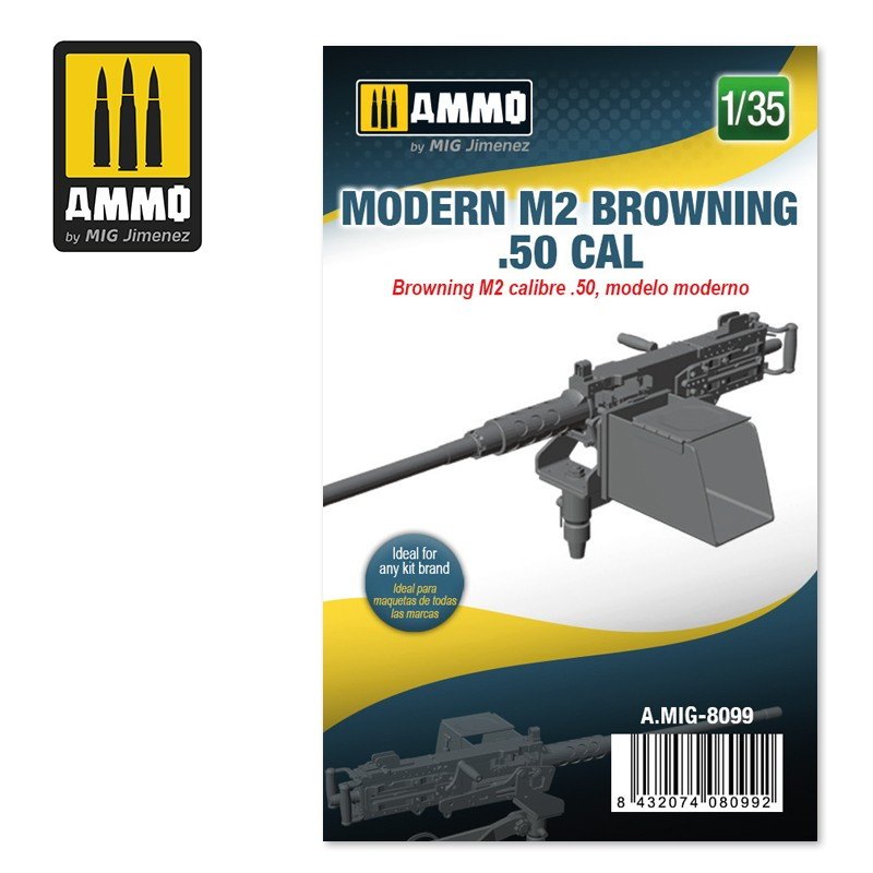 【新製品】A.MIG8099 1/35 ブローニング M2 .50cal (現用)