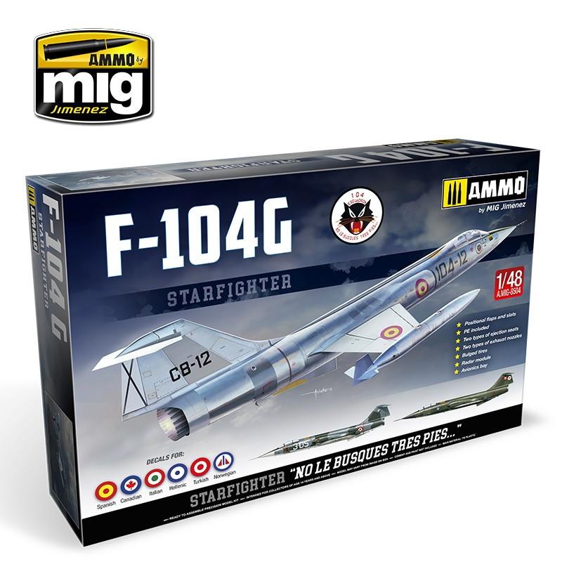 【新製品】A.MIG-8504 F-104G スターファイター ｢スペイン空軍｣