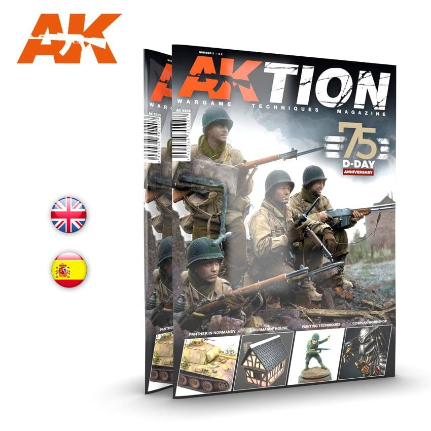 【新製品】AK6305 アクションウォーｹﾞｰﾑマガジン第3号 D-DAY