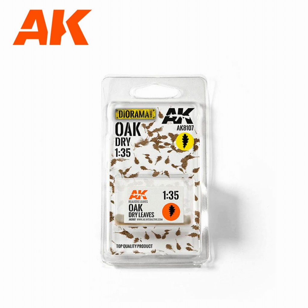 【新製品】AK8107 オークの枯葉(1/35)