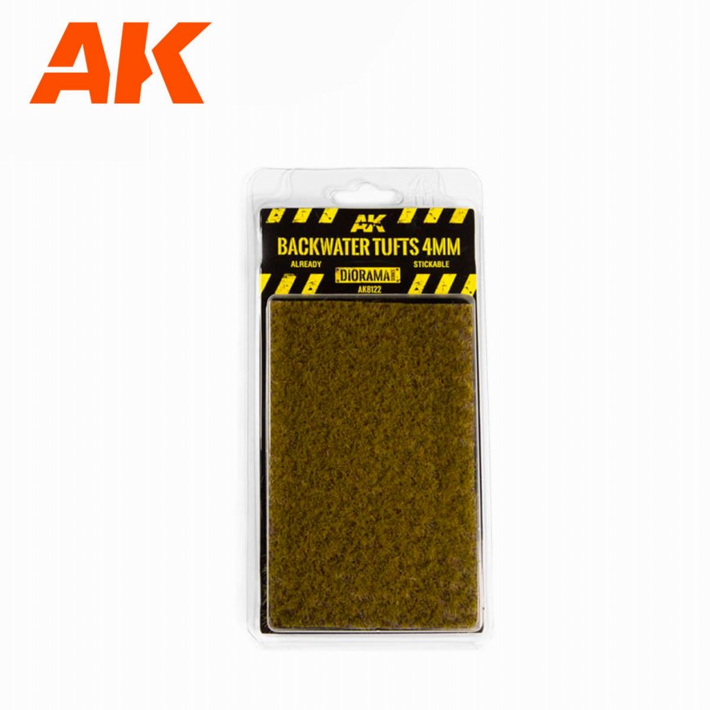 【新製品】AK8122 水辺の草むらタフト(シール式パッチ)4mm
