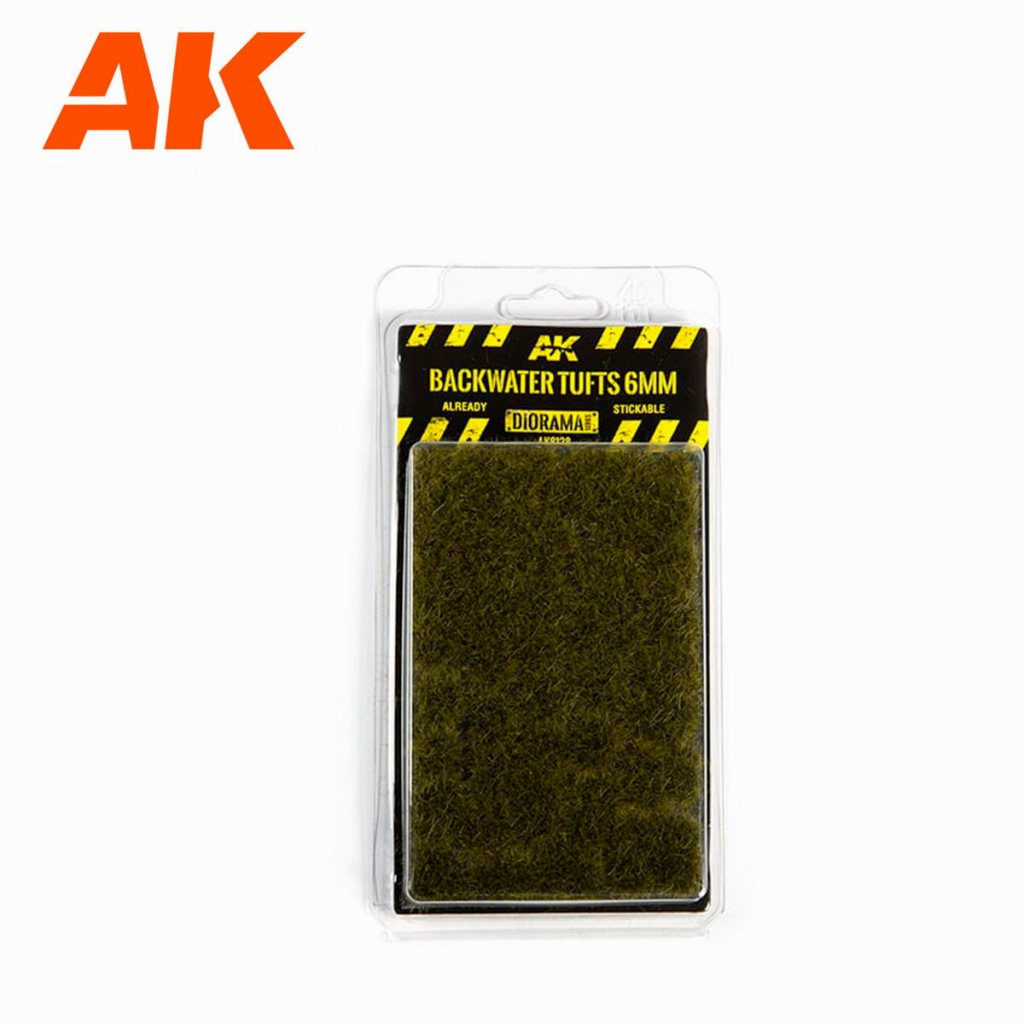 【新製品】AK8128 水辺の草むらタフト(シール式パッチ)6mm