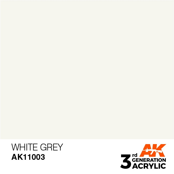 【新製品】AK11003 ホワイトグレイ 【AKアクリル3G (サードジェネレーション)】