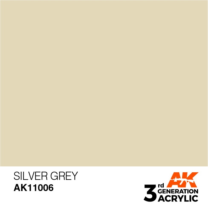 【新製品】AK11006 シルバーグレイ 【AKアクリル3G (サードジェネレーション)】