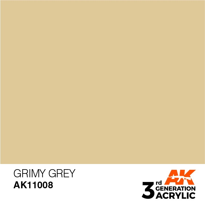 【新製品】AK11008 グライミーグレイ 【AKアクリル3G (サードジェネレーション)】