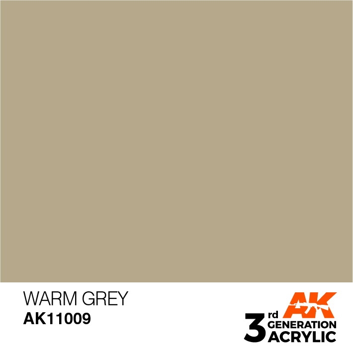 【新製品】AK11009 ウォームグレイ 【AKアクリル3G (サードジェネレーション)】