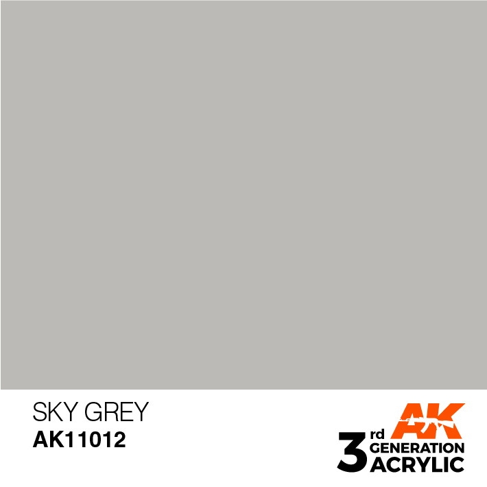 【新製品】AK11012 スカイグレイ 【AKアクリル3G (サードジェネレーション)】