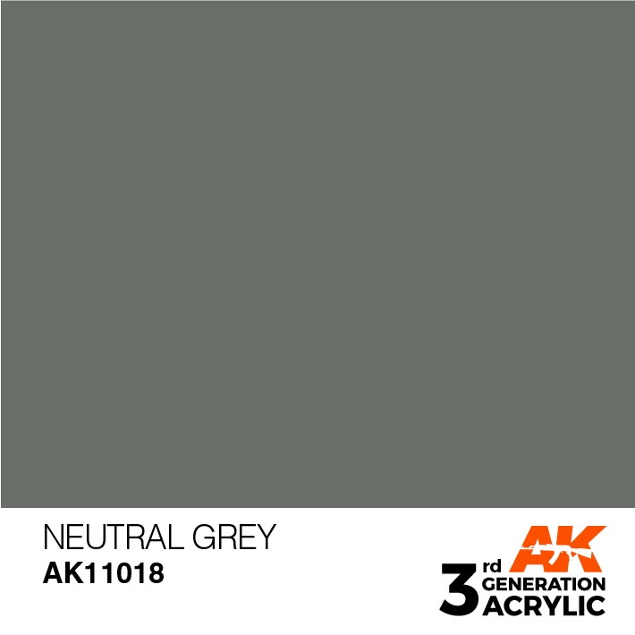 【新製品】AK11018 ニュートラルグレイ 【AKアクリル3G (サードジェネレーション)】
