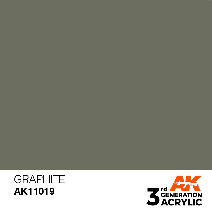 【新製品】AK11019 グラファイト 【AKアクリル3G (サードジェネレーション)】