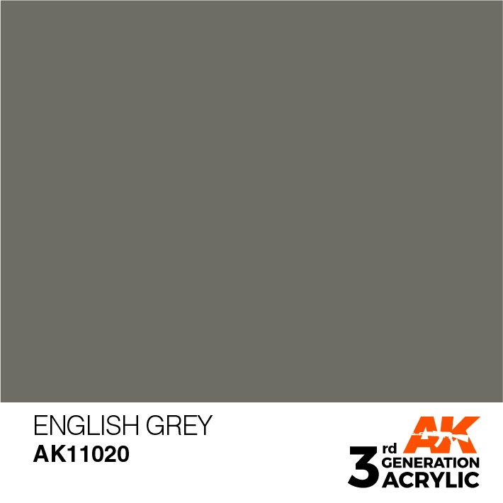 【新製品】AK11020 イングリッシュグレイ 【AKアクリル3G (サードジェネレーション)】