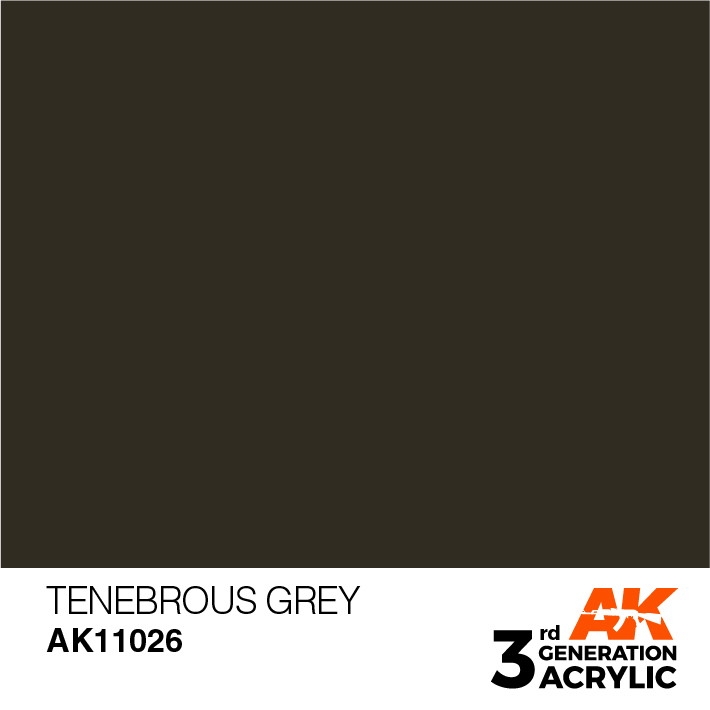 【新製品】AK11026 テネブラスグレイ 【AKアクリル3G (サードジェネレーション)】
