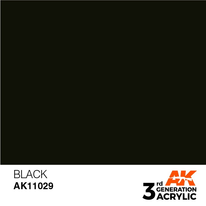 【新製品】AK11029 ブラック 【AKアクリル3G (サードジェネレーション)】
