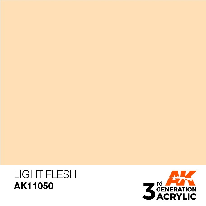【新製品】AK11050 ライトフレッシュ 【AKアクリル3G (サードジェネレーション)】