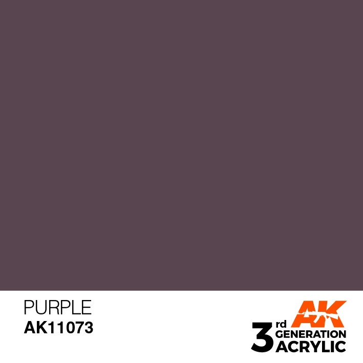 【新製品】AK11073 パープル 【AKアクリル3G (サードジェネレーション)】