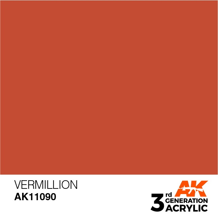 【新製品】AK11090 バーミリオン 【AKアクリル3G (サードジェネレーション)】