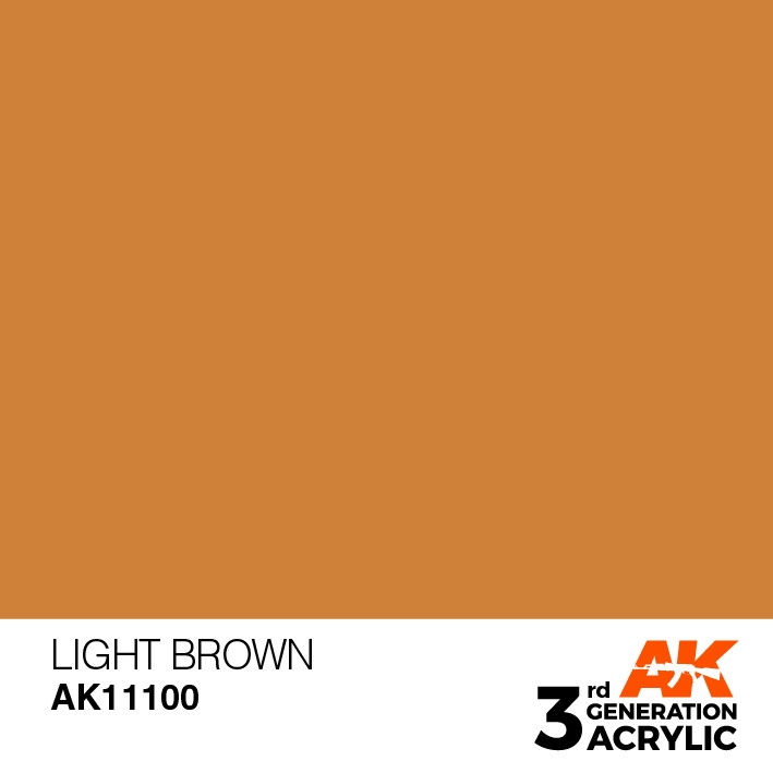 【新製品】AK11100 ライトブラウン 【AKアクリル3G (サードジェネレーション)】