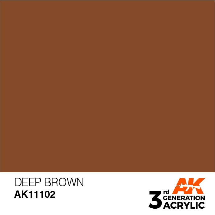【新製品】AK11102 ディープブラウン 【AKアクリル3G (サードジェネレーション)】