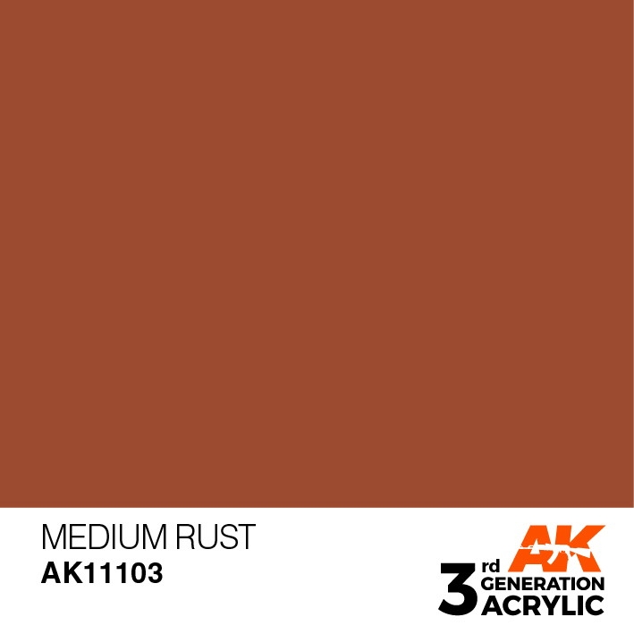 【新製品】AK11103 メディウムラスト 【AKアクリル3G (サードジェネレーション)】