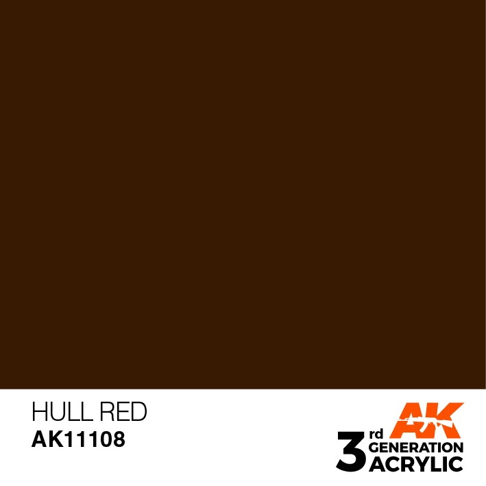 【新製品】AK11108 ハルレッド 【AKアクリル3G (サードジェネレーション)】