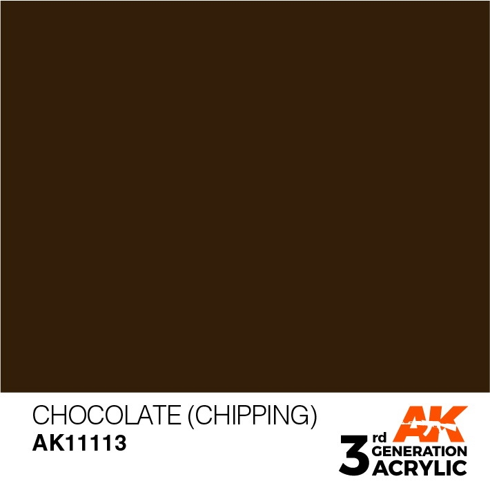 【新製品】AK11113 チョコレート（チッピング） 【AKアクリル3G (サードジェネレーション)】