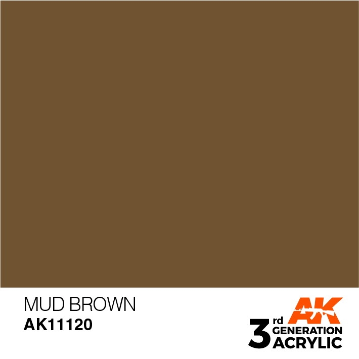 【新製品】AK11120 マッドブラウン 【AKアクリル3G (サードジェネレーション)】