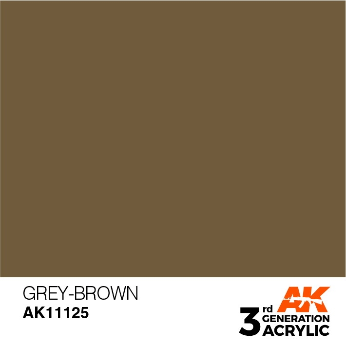 【新製品】AK11125 グレイブラウン 【AKアクリル3G (サードジェネレーション)】