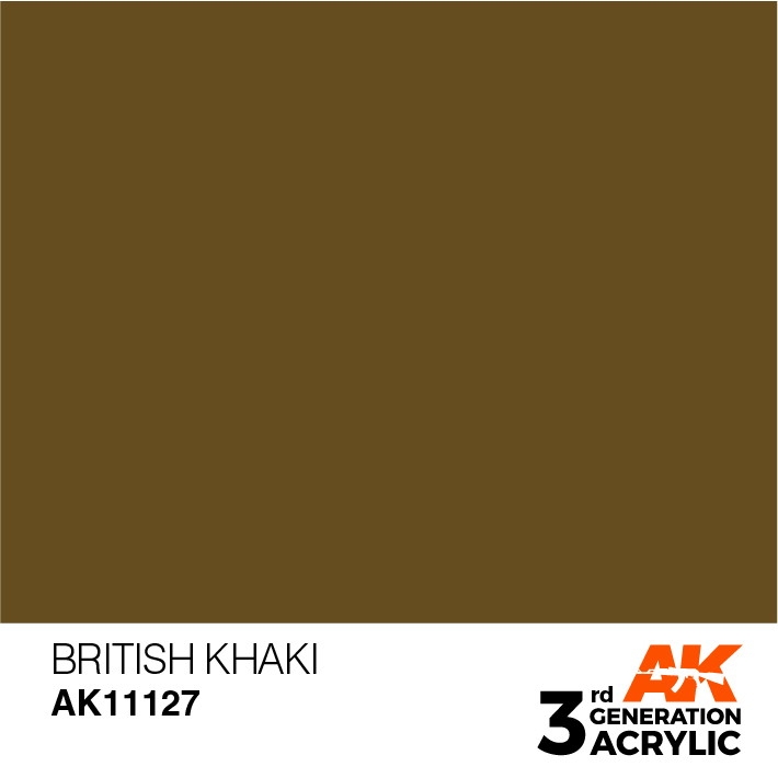 【新製品】AK11127 ブリティッシュカーキ 【AKアクリル3G (サードジェネレーション)】
